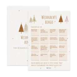 Weihnachtsspiel Weihnachtsbingo